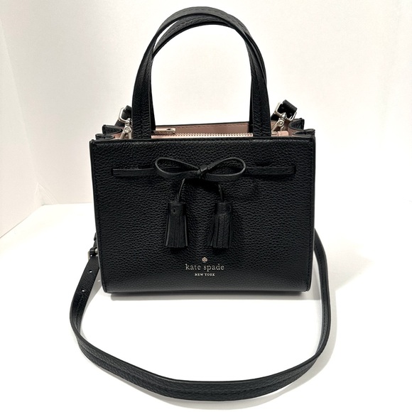 kate spade Handbags - Black Kate Spade Hayes Mini Satchel Black Purse